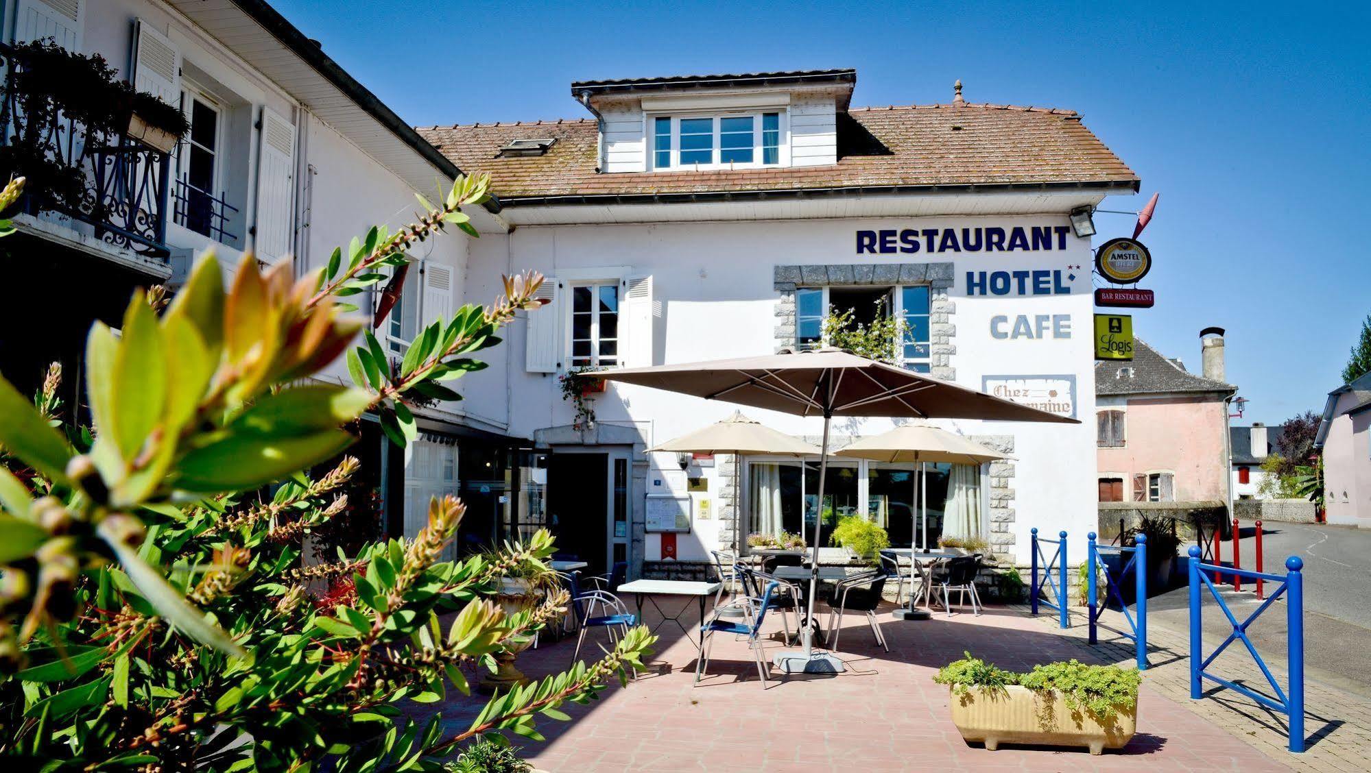Logis Chez Germaine Hotel Geüs-d'Oloron Exterior foto